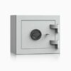 Tresor Ansicht geschlossen, Doppelbart-Sicherheitsschloss, RAL 7035 lichtgrau