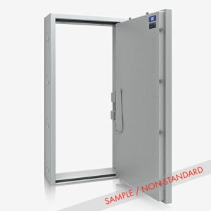 Tresortür geöffnet, RAL 7035 lichtgrau