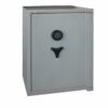 Tresor Ansicht geschlossen, Elektronisches Tastenschloss, RAL 7037 staubgrau