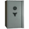 Tresor Ansicht geschlossen, Elektronisches Tastenschloss, RAL 7037 staubgrau